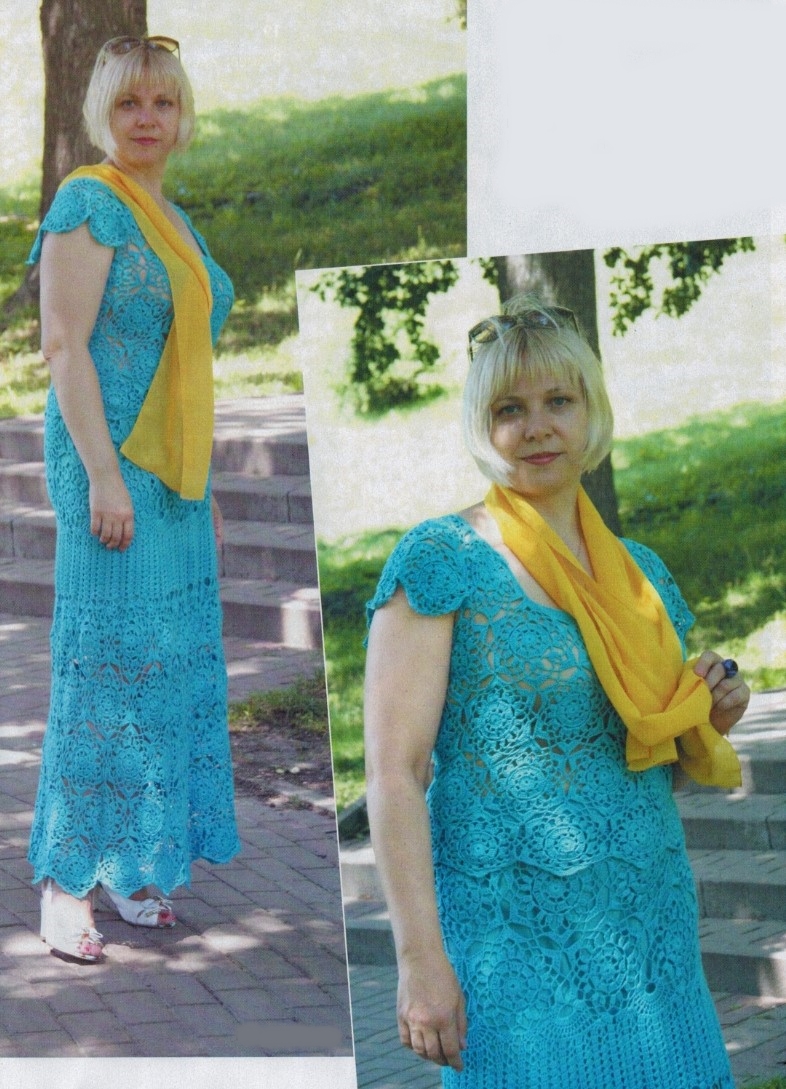 kostyum kryuchkom - Вязаный костюм крючком для женщин со схемами