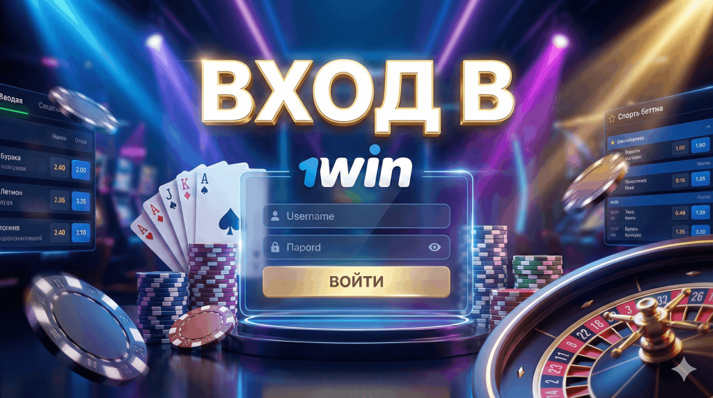 Вход на сайт 1win