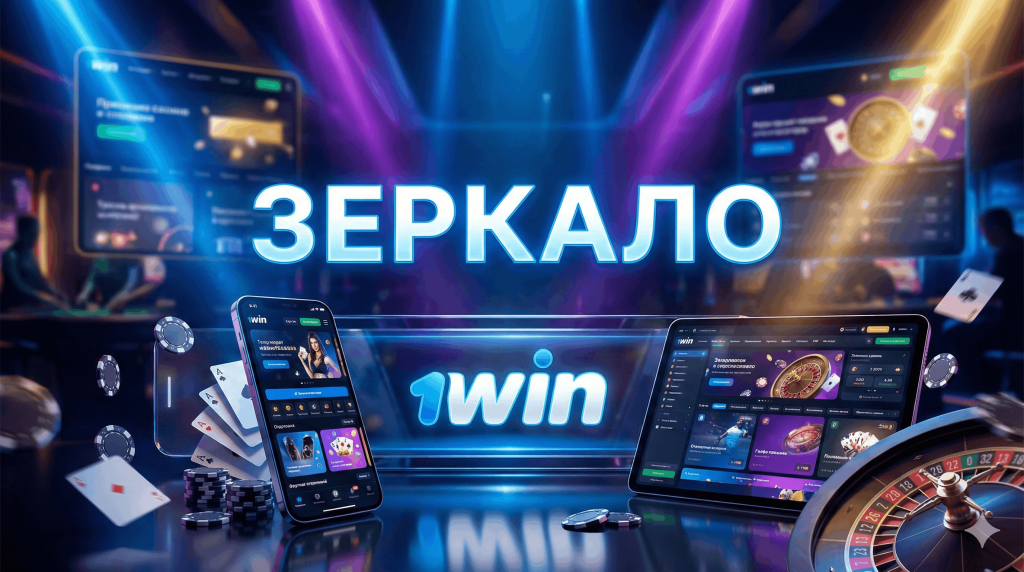 Зеркало 1вин